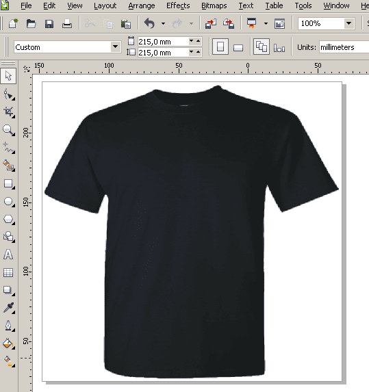 Cara Membuat Desain  Kaos Distro Tema Tipografi dengan 