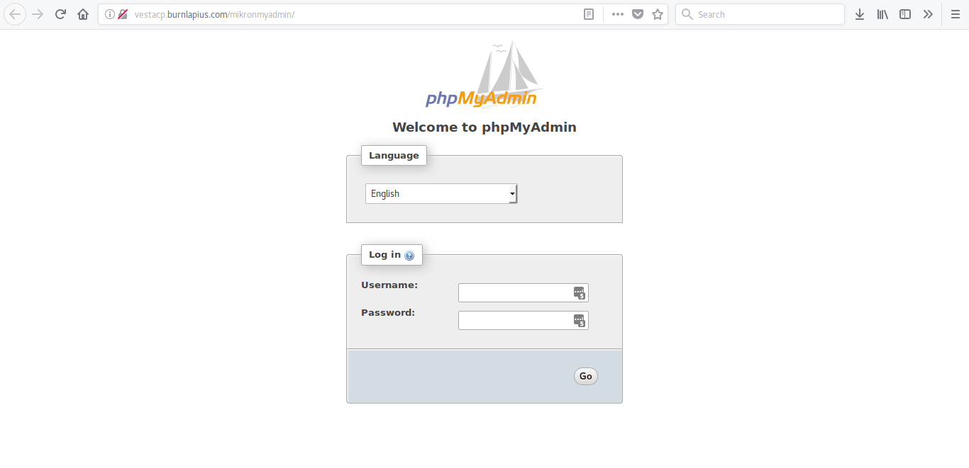 phpmyadmin