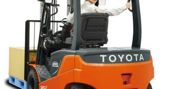 Alat Berat Forklift Toyota