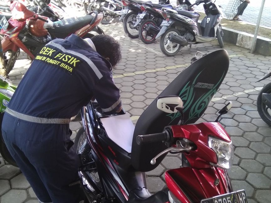 cara urus sendiri mutasi motor cek fisik