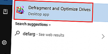 defrag windows 10